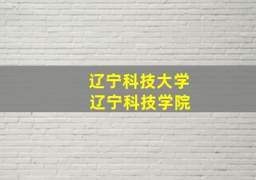 辽宁科技大学 辽宁科技学院